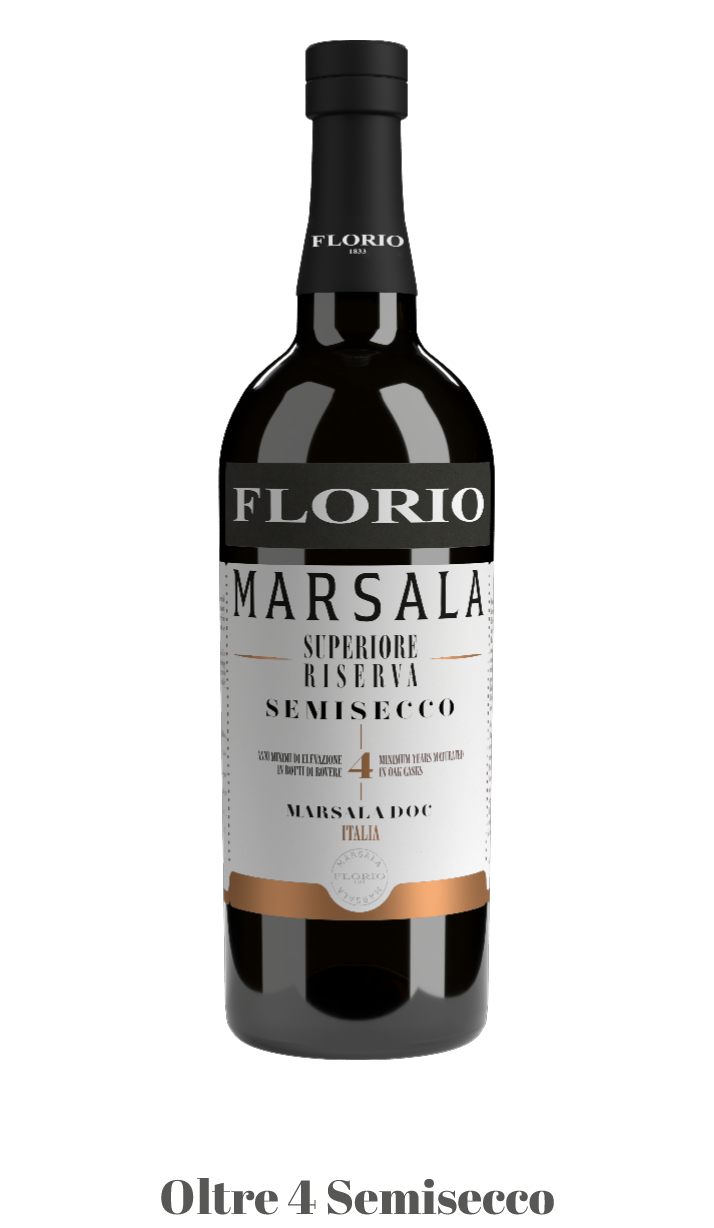 Vino Liquoroso Marsala Superiore Riserva Semisecco Oltre 4 Florio DOP/DOC 750ml