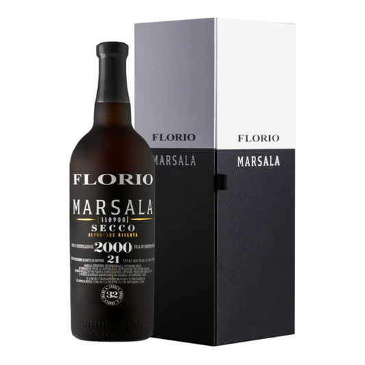Vino Liquoroso Marsala Superiore Riserva Secco Florio DOC 750ml - Annata 2000