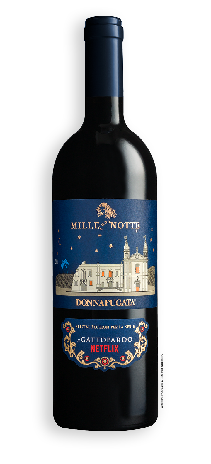 Vino Mille e una Notte DOC Sicilia 750ml Donnafugata - Nero d’Avola, Petit Verdot, Syrah - Annata 2021