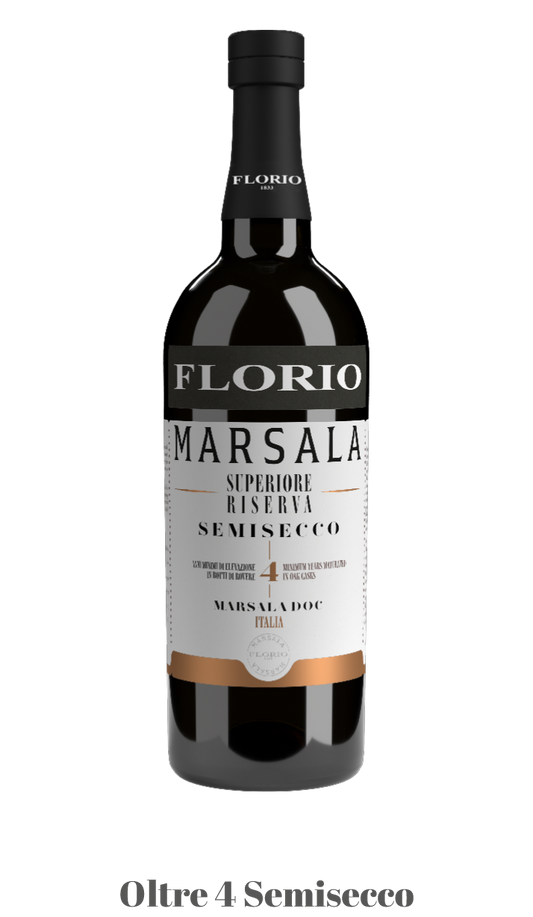 Vino Liquoroso Marsala Superiore Riserva Semisecco Oltre 4 Florio DOP/DOC 750ml